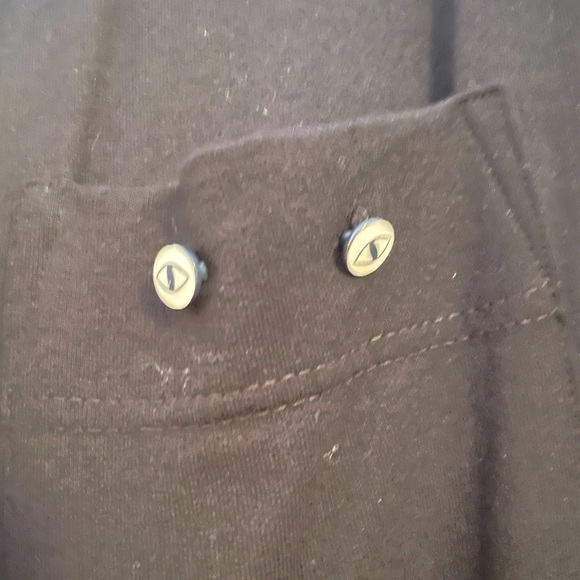 Swedish Designer Ralston Black Viscose Dress with Pockets - Picture 2 of 9